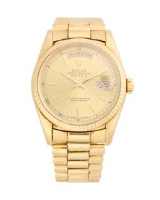 Rolex: An 18K Gold 'Presidential' Watch