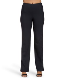 CHANEL: A Pair of Ladies' Black Escorial Wool Pants