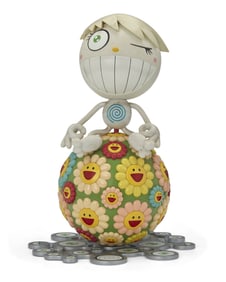 Takashi Murakami (b. 1962), "Oval (Mr. Wink, Cosmos Ball)," 2000