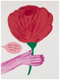 David Shrigley (b. 1968), "I'm Sorry For Being Awful"