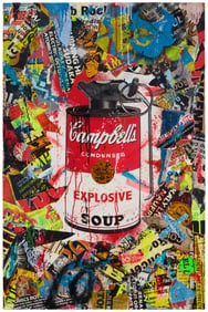 Aiiroh (b. 1987), "Street'Com Explosive Rouge," 2015