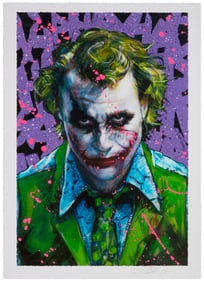 Olivia de Berardinis (b. 1948), "Why So Serious," 2018