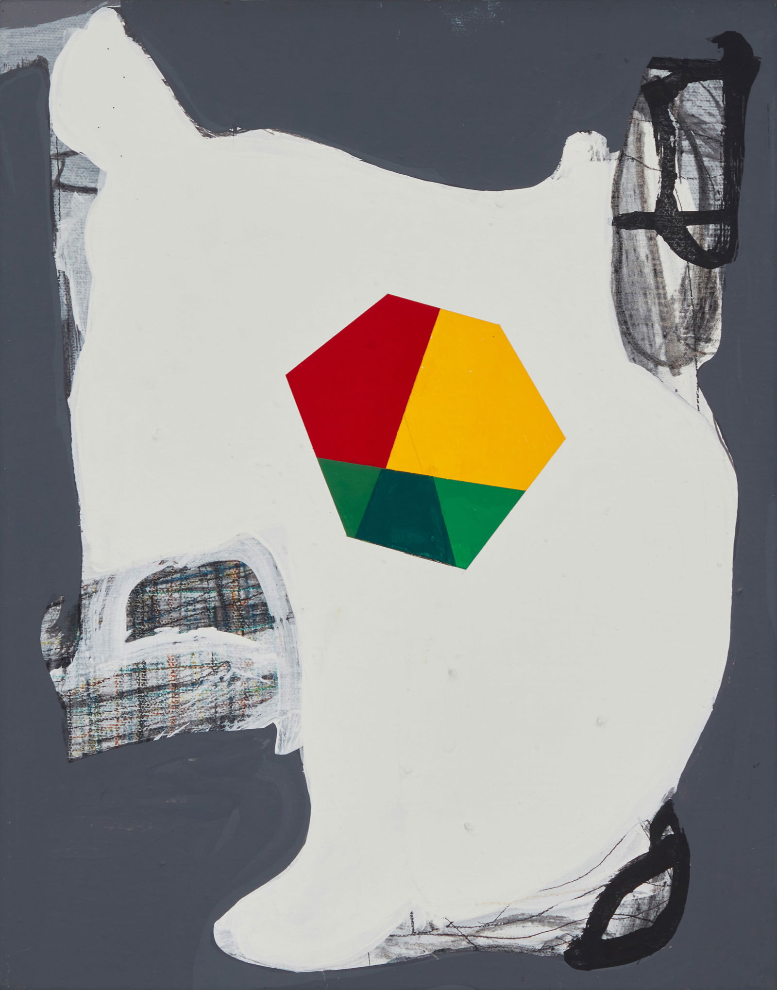 Peter Plagens (b. 1941), "Test Canvas #1, #3, #6, and #8," 2009: Peter Plagens(b. 1941)"Test Canvas #1, #3, #6, and #8," 2009Each: Mixed media on canvasEach: Signed, titled, and dated verso: Peter Plagens / 2009; titled again and with an alternate date of 2010 on a