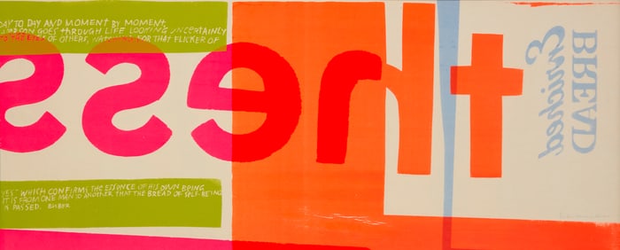 Corita (Sister Mary) Kent (1918-1986), "Bread of Self Being," 1965