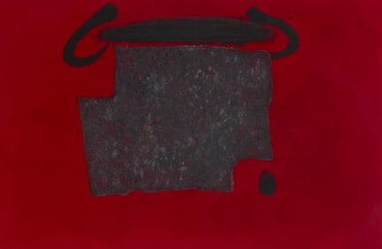 Antoni Tapies (1923-2012), "Cinta Negra"