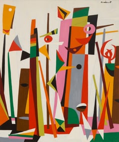 Tobias Musicant (1921-2004), "The Flame," circa 1945-50