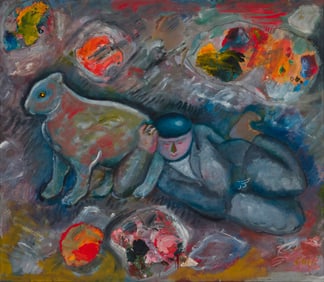 Sandro Chia (b. 1946), "The Boy Painter," 1982