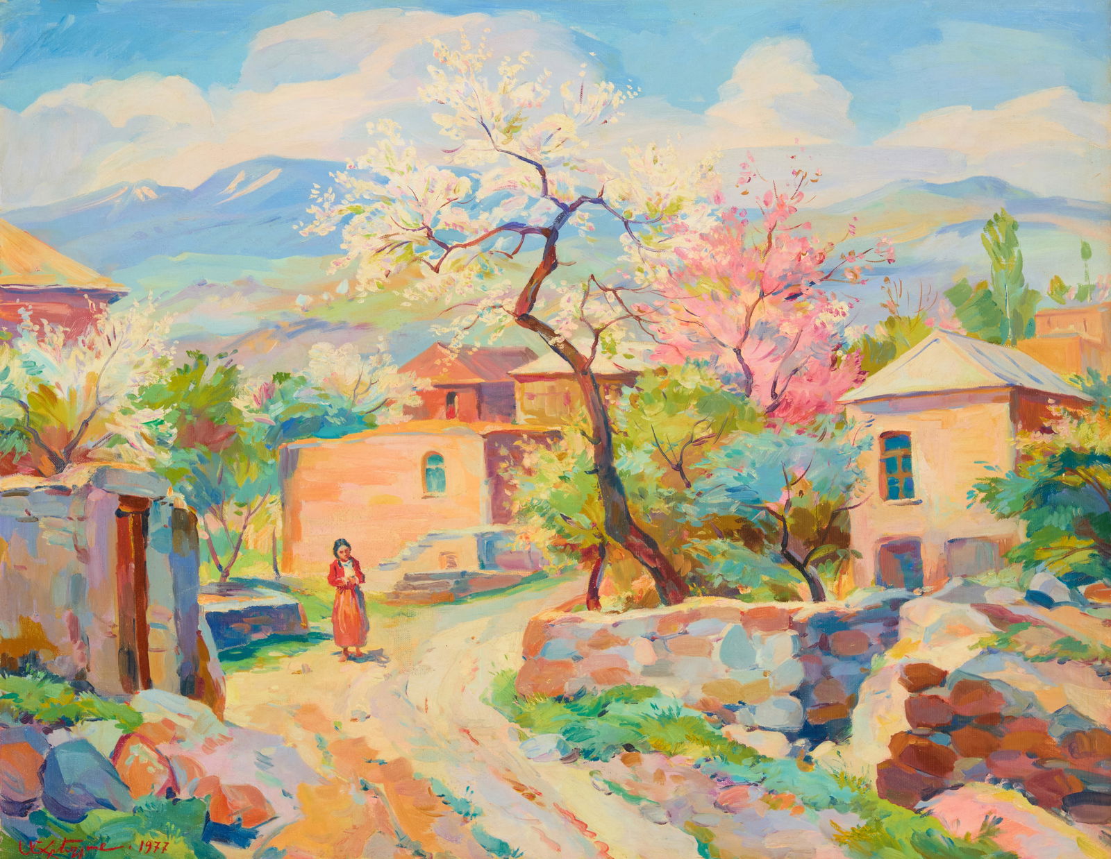Mher Abeghyan (1909-1994), "Morning" (Byurakan), 1977 (1 of 6)