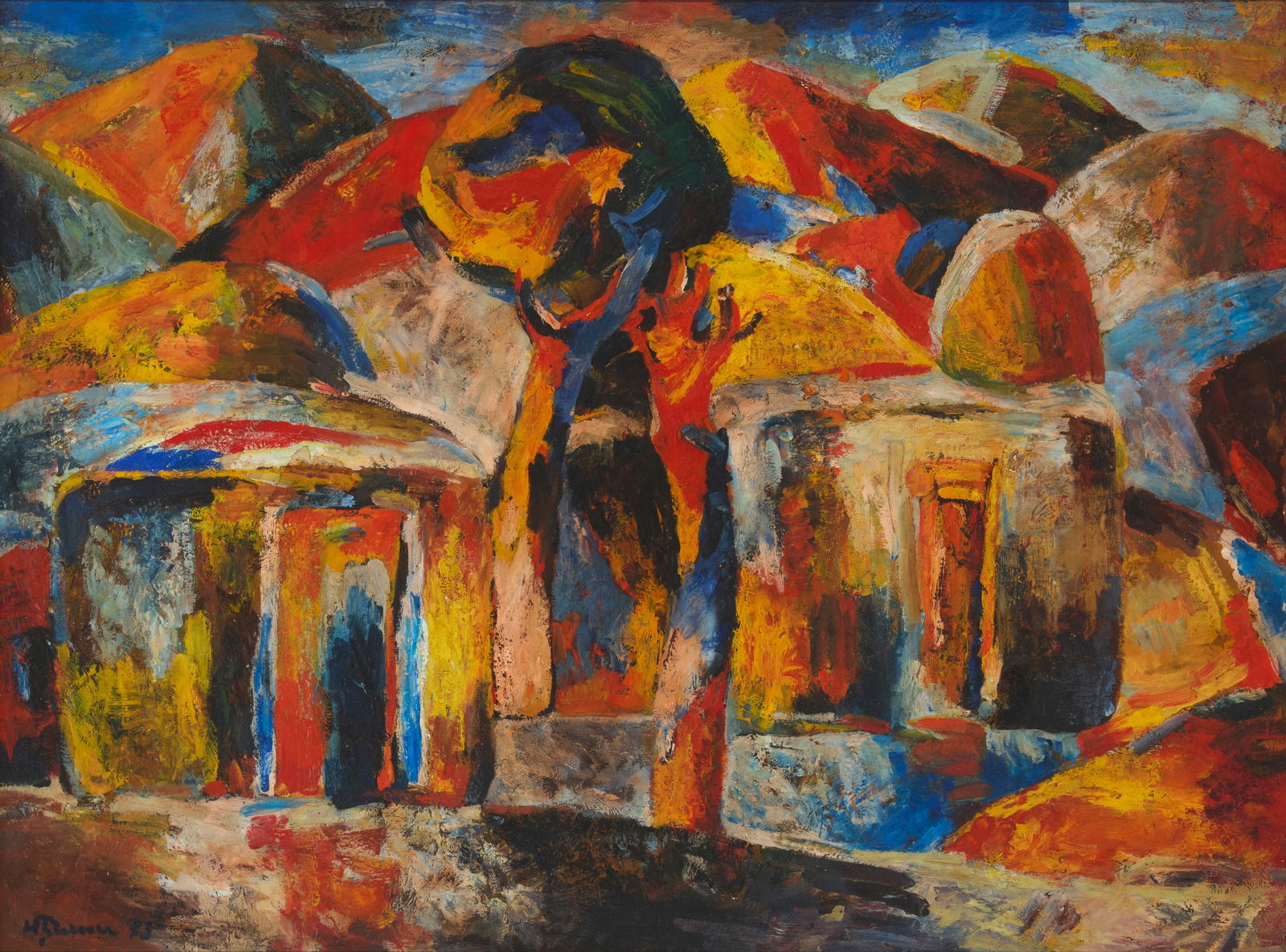 Minas Avetisyan (1928-1975), "Autumnal Jajur," 1973 (1 of 6)