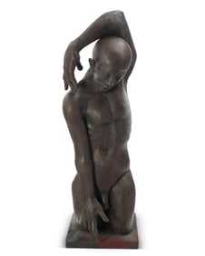 Ramon Conde (b. 1951), Male figure, 2003