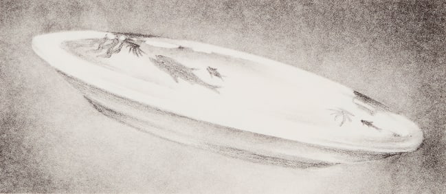 Ed Ruscha (b. 1937), "Dish," 1973