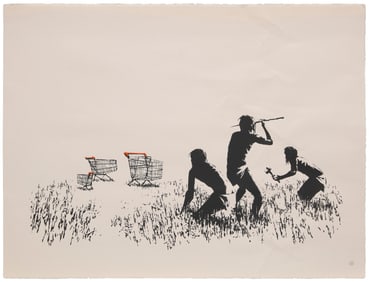 Banksy (b. 1974), "Trolleys," 2006