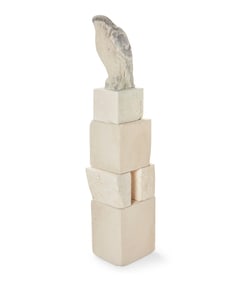 Jane Rosen (1950-2025), "White Bird with Space," 2008