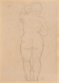Aristide Maillol (1861-1944), Standing nude