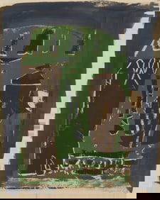 Peter Lanyon (1918-1964), "Church Town, Zennor," 1948