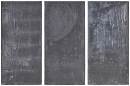 Babak Emanuel (b. 1966), "Disharmonized Succession I, II, and III" (triptych)