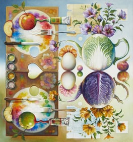 Guy Robinson (b. 1949), "Reflection 3," 2021