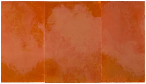 Joe Goode (b. 1937), Untitled (triptych), 1983