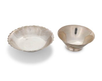 Two Tiffany & Co. sterling silver bowls