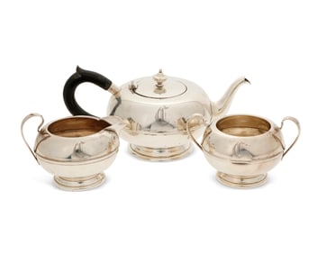 An American sterling silver tea service