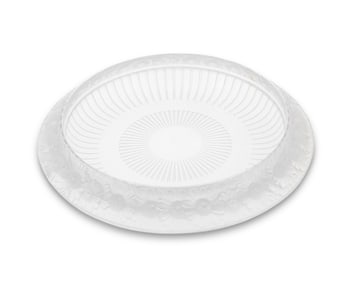 A Lalique glass 'Marguerites' bowl