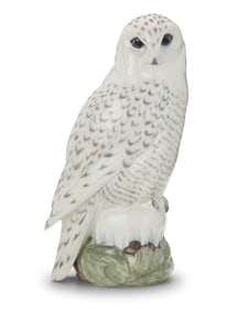 A Royal Copenhagen porcelain snow owl