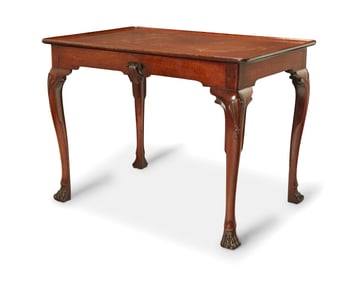 An Irish George II-style mahogany table