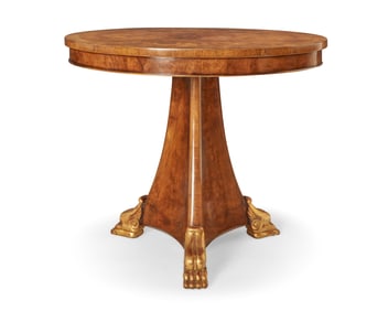 A Burton-Ching English Regency-style center table