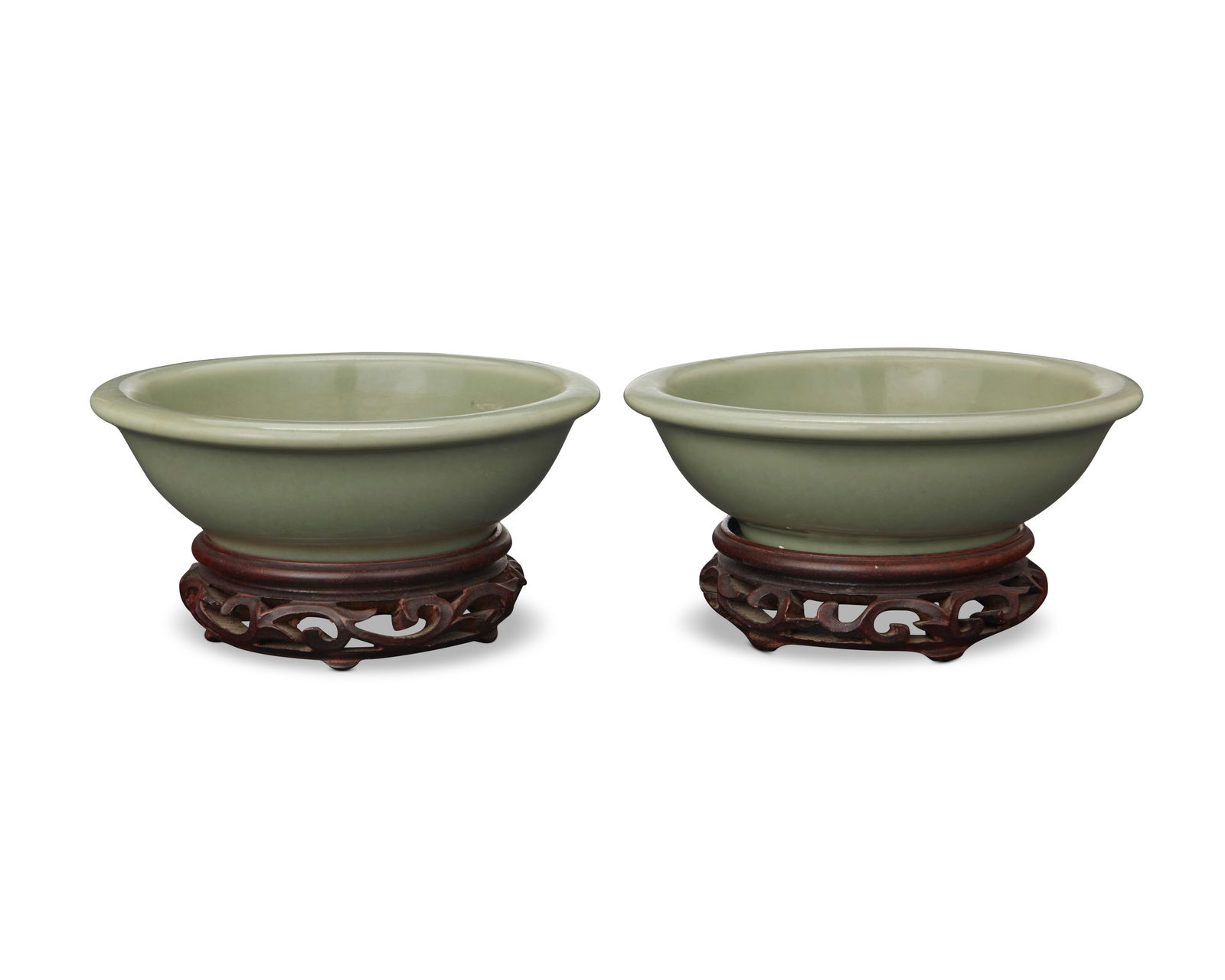 Two Chinese Longquan celadon bowls (1 of 3)