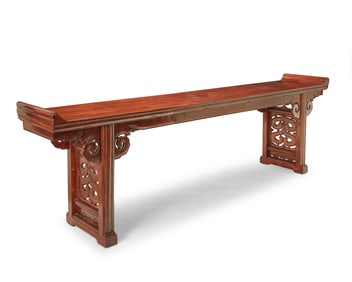 A Chinese hardwood altar table