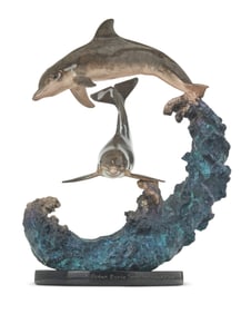 Robert Wyland (b. 1956), "Ocean Dance," 1997