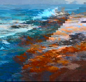 Ann McMillan (20th/21st Century), "Point Lobos Shore"