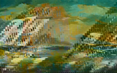 Jack Laycox (1921-1984), "House at Tomales Bay," 1964