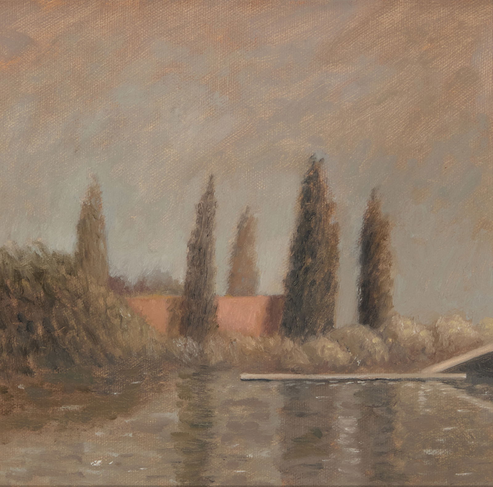 Gordon Cook (1927-1985), "Floating Pier," 1984 (1 of 6)