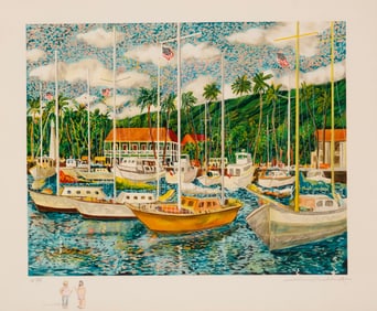 Guy Buffet (1943-2023), "Aloha Lahaina"