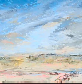 Janis Sanders (20th/21st Century), "Marsh Grasses," 1999