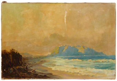 Albert Thomas De Rome (1885-1959), Coastal view