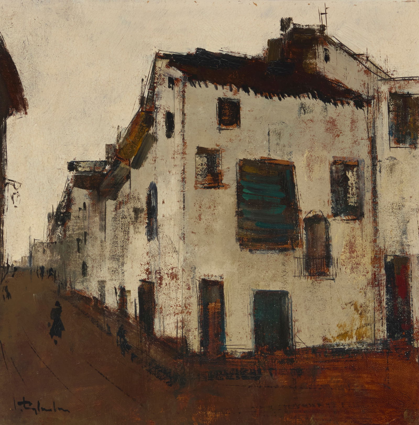 Jan Rijlaarsdam (1911-2007), "The Green Shutters" (1 of 6)