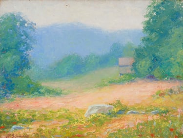 J. Phillip Schmand (1871-1942), "Plesan [sic] Valley, Conn.," 1928