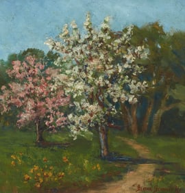 Bertha Stringer Lee (1869-1937), "Spring Blossoms"