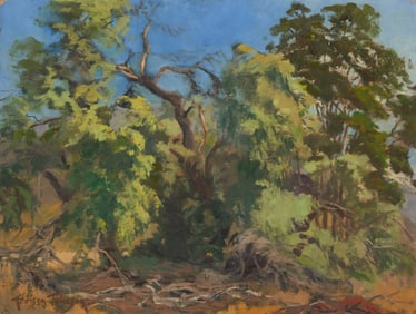 Addison Johnson (1892-1986), "Nature's Drapery"