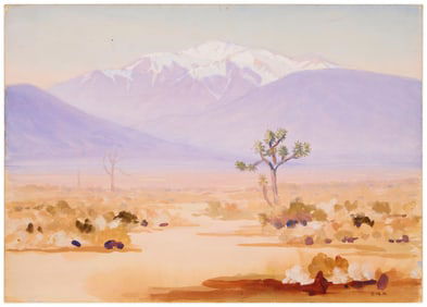 Charles Bradford Hudson (1865-1939), "San Jacinto near Palm Springs"