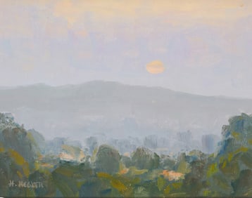 Hans Kegler (20th/21st Century), "Sunset Smoke"