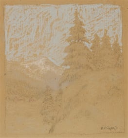 William Henry Singer Jr (1868-1943), Norwegian winter landscape