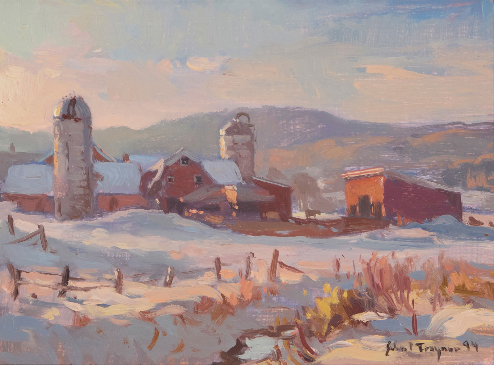 John Christopher Traynor (b. 1961), "Winter's Blanket," 1994 (1 of 5)