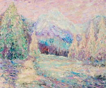 Walter Griffin (1861-1935), "Norway in Winter"