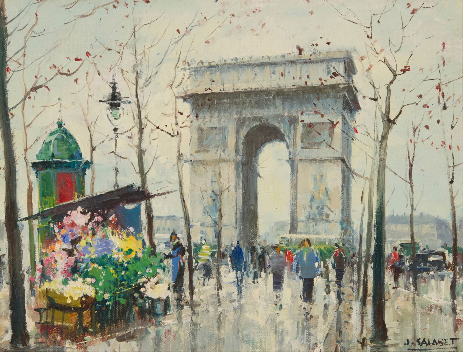 Jean Salabet (1913-1995), The Arc de Triomphe, Paris (1 of 5)