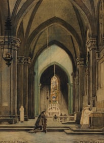 Frederick Knecht Detwiller (1882-1953), "S.M. Novella Firenze," 1912