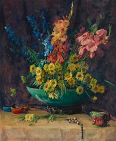 Florence Young (1872-1974), "Floral Still Life"