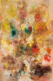 Danny Garcia (1929-2012), "Floral," 1965